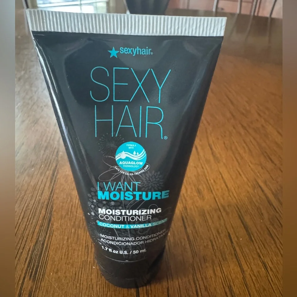 Sexy Hair I Want Moisture Moisturizing Shampoo & Conditioner Deluxe Samples